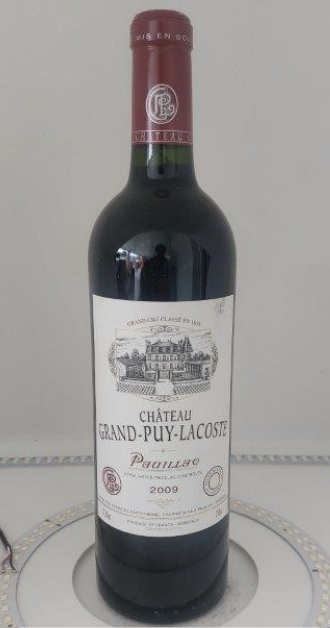 (image for) Chateau Grand Puy Lacoste 2009 [JS 95] [WAS: $175++]